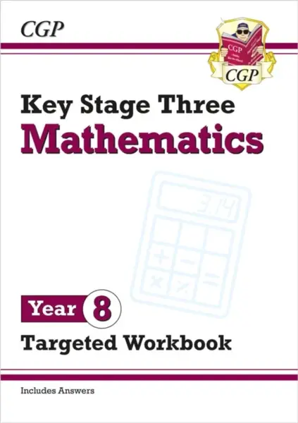 KS3 Year 8 Maths Targeted Workbook (with answers) - CGP Books