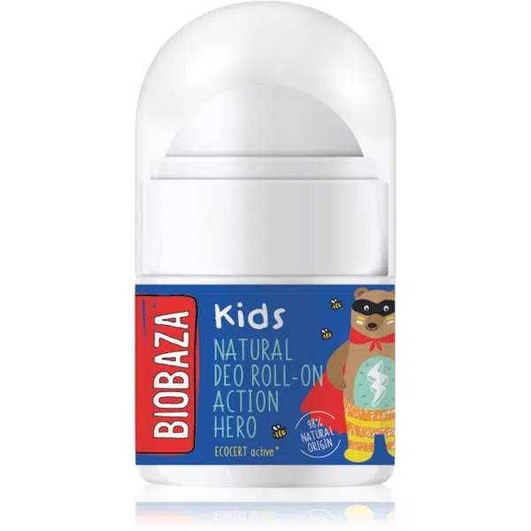 BIOBAZA Action Hero dezodorant roll-on pre deti 30 ml