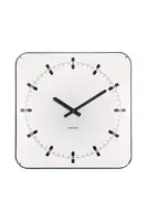 Nástenné hodiny Karlsson Sucinto Dome Square 35 x 4,5 cm