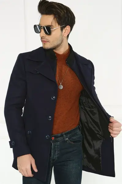 Pánský kabát dewberry