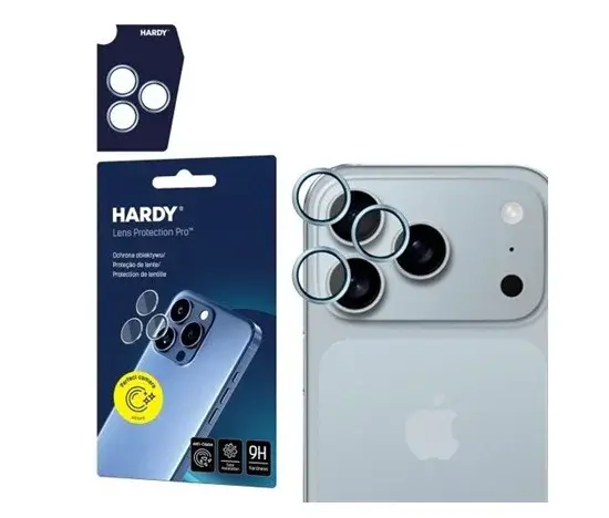 3mk ochrana kamery HARDY Lens Protection Pro pro Apple iPhone 17 Pro /17 Pro Max, ocean blue