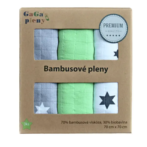 GaGa's pleny Mušelínové pleny Premium QUALITY