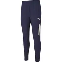 Puma TEAMLIGA TRAINING PANTS PRO Fotbalové tepláky, tmavě modrá, velikost XXL