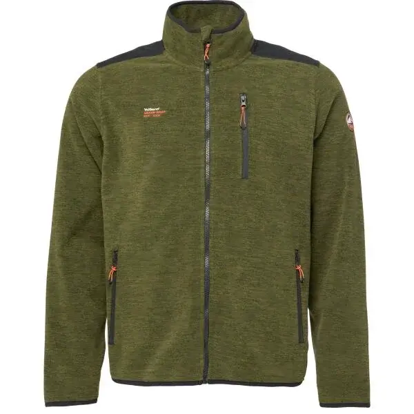 Willard CLAIN Pánská fleecová mikina, tmavě zelená, velikost XXXL