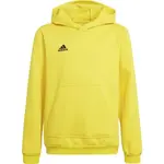 adidas ENTRADA 22 SWEAT HOODIE Juniorská fotbalová mikina, žlutá, velikost