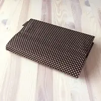 Obal na knihu - Puntíky na hnědé (Univerzální - L)