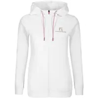 PROGRESS LIBERA Dámská sportovní mikina s kapucí, bílá, velikost