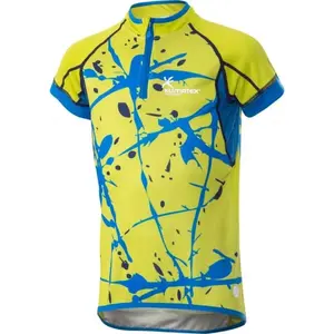 Klimatex JOPPE Dětský cyklistický dres se sublimačním potiskem, světle zelená, velikost
