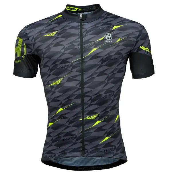 HAVEN TEAM NEO MEN Pánský cyklistický dres, černá, velikost