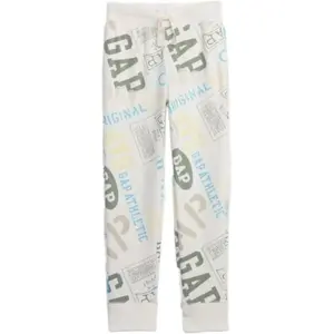 GAP V-SPR PRT LOGO Chlapecké tepláky, bílá, velikost