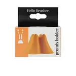 Promis držiak na dve zubné kefky, oranžový