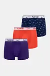Boxerky Nike 3-pack pánské, modrá barva, 000PKE1008