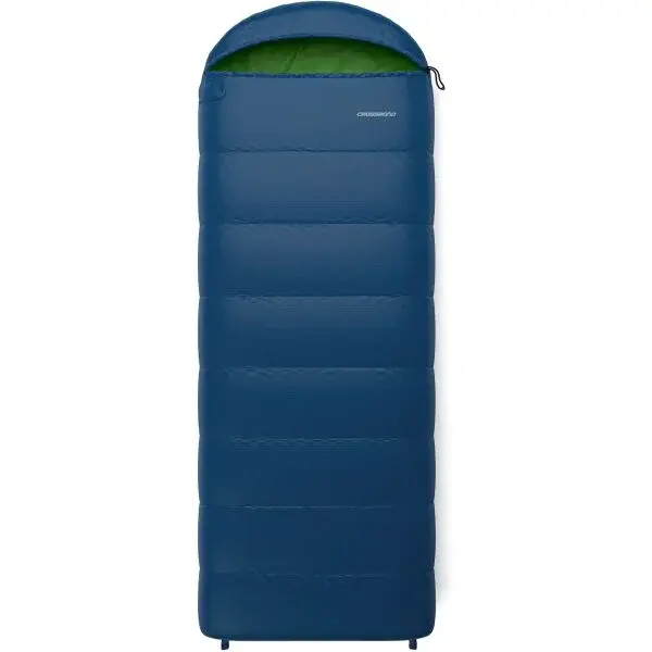 Crossroad KATMAI 225 Dekový spací pytel, modrá, velikost 225 cm - pravý zip