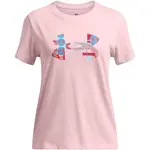 Under Armour BIG LOGO FILL Dívčí tričko, růžová, velikost L