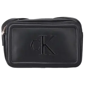 Calvin Klein RAISED CAMERA BAG Dámská taška, černá, velikost