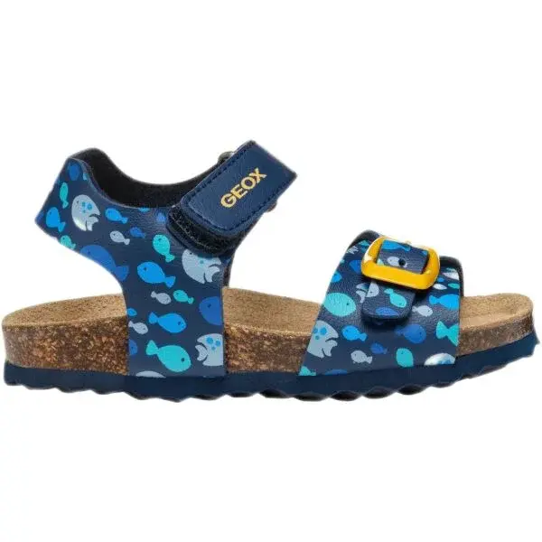 Geox B SANDAL CHALKI Dětské sandály, modrá, velikost
