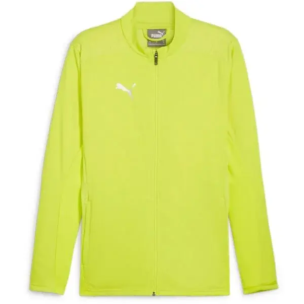 Puma TEAMFINAL TRAINING JACKET Pánská sportovní mikina, světle zelená, velikost