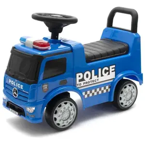 BABY MIX MERCEDES BENZ POLICE Dětské odrážedlo, modrá, velikost