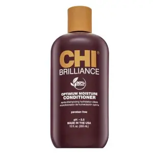 CHI Deep Brilliance Olive & Monoi Optimum Moisture Conditioner kondicionér pre hydratáciu vlasov 355 ml
