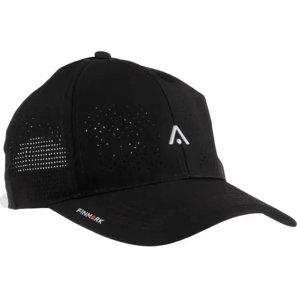 Finmark SUMMER CAP Kšiltovka, černá, velikost UNI