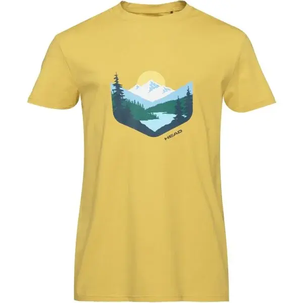 Head BREAKER Pánské triko, žlutá, velikost XXL