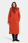 Nepromokavá bunda Didriksons MELODY oranžová barva, přechodná, 505851
