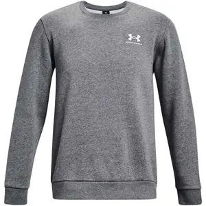 Under Armour ESSENTIAL FLEECE CREW Pánská mikina, šedá, velikost S