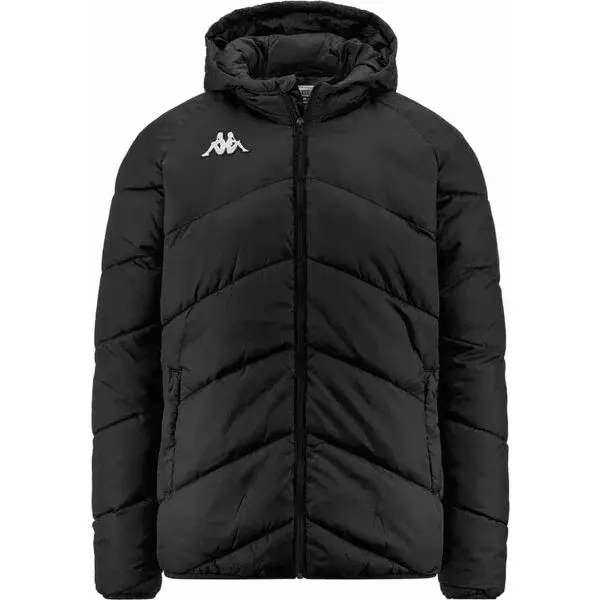 Kappa VIANTETTO Pánská zateplená bunda, černá, velikost XXXL