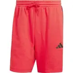 adidas ESSENTIALS 3-STRIPES SHORTS Pánské kraťasy, červená, velikost
