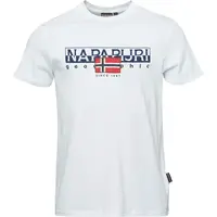 Napapijri S-AYLMER Pánské tričko, bílá, velikost