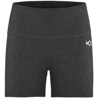 KARI TRAA JULIE HIGH W Dámské tréninkové šortky, tmavě šedá, velikost