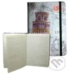 Zápisník s gumičkou A5 145x210 mm Pisa D