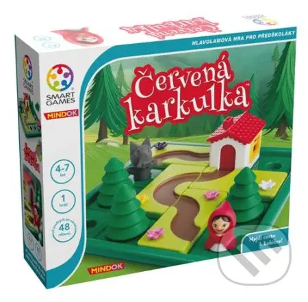 Červená Karkulka - hra z kategorie Domino, hlavolamy