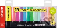 STABILO BOSS ORIGINAL 15 ks Deskset