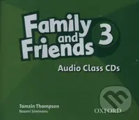 Family and Friends 3 - Class Audio CDs - audiokniha z kategorie Jazykové učebnice a slovníky