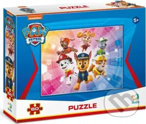 Puzzle Tlapková patrola: Super parta - puzzle z kategorie 15 - 60 dílků