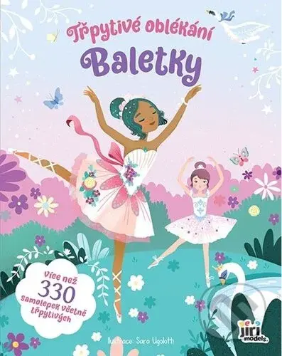 Třpytivé oblékání: Baletky (Více než 275 samolepek včetně třpytivých) - kniha z kategorie Samolepky