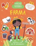 Veľké samolepky: Farma (Aktivity s viac ako 80 samolepkami) - kniha z kategorie Hlavolamy, doplňovačky, úkoly