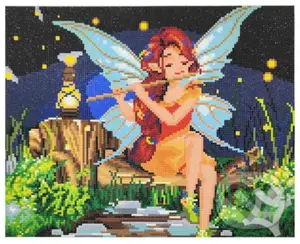 Diamantové malování - Víla