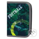 Školní penál klasik Baagl Fotbal (dvě chlopně)