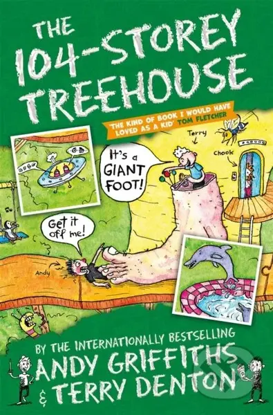 The 104-Storey Treehouse - Andy Griffiths - kniha z kategorie Beletrie pro děti
