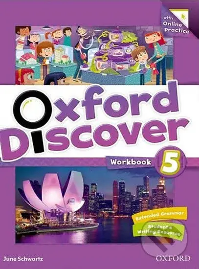 Oxford Discover 5: Workbook with Online Practice - June Schwartz - kniha z kategorie Jazykové učebnice a slovníky