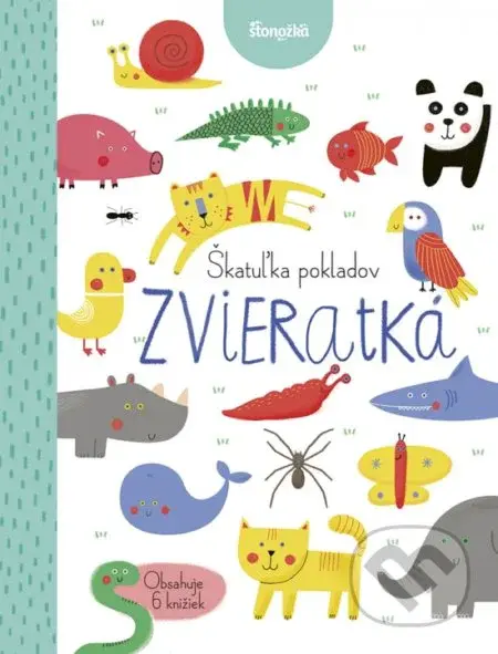 Škatuľka pokladov: Zvieratká (Obsahuje 6 knižiek) - kniha z kategorie Beletrie pro děti