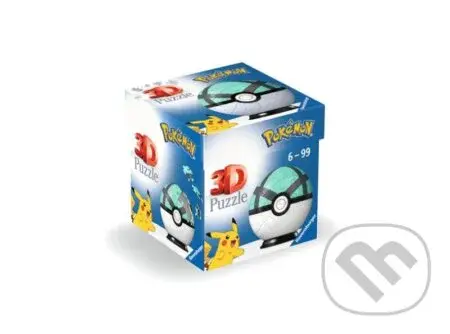 Puzzle-Ball 3D Pokémon: Net Ball - puzzle z kategorie 3D puzzle