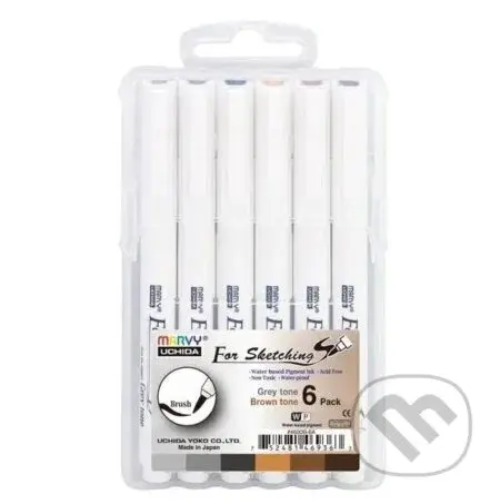 Technický popisovač 4600FS-6V (3KS Šedá, 3KS Hnedá)