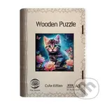 Dřěvěné puzzle/Kotě A3