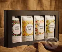 Darčekový set: sypané čaje OVOCNÉ - Čierny prales, Babičkin čajík, Vitamínová bomba, Jazmín ostružina