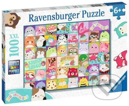 Squishmallows - puzzle z kategorie 60 - 300 dílků