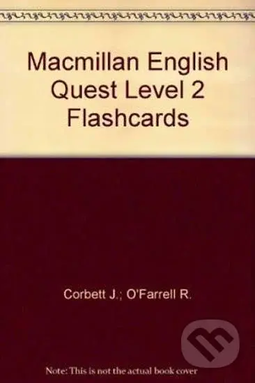 Macmillan English Quest 2: Flashcards - Jeanette Corbett - kniha z kategorie Jazykové učebnice a slovníky