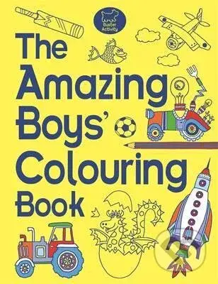 The Amazing Boys' Colouring Book - Jessie Eckel - kniha z kategorie Omalovánky, vystřihovánky, papír